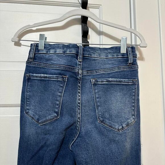 Vervet dark blue distressed flare - Picture 4 of 6